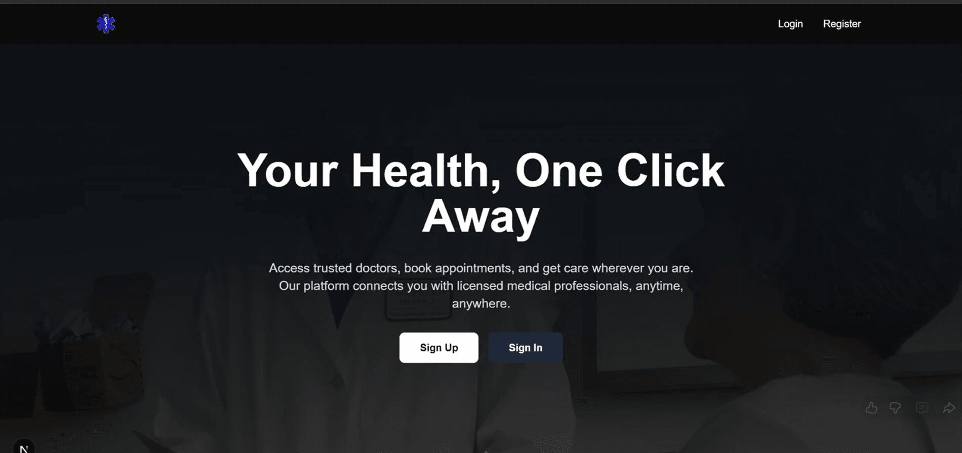 Online Medical Access ... screenshot